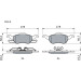 BOSCH | Bremsbelagsatz, Scheibenbremse | 0 986 494 284 BOSCH | Bremsbelagsatz, Scheibenbremse | 0 986 494 284
