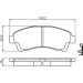 0 986 494 503 Bremsbelagsatz, Scheibenbremse