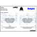 Delphi | Bremsbelagsatz, Scheibenbremse | LP555 Delphi | Bremsbelagsatz, Scheibenbremse | LP555