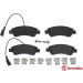 Brembo | Bremsbelagsatz, Scheibenbremse | P 61 125 Brembo | Bremsbelagsatz, Scheibenbremse | P 61 125