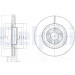 Delphi | Bremsscheibe | BG9003 Delphi | Bremsscheibe | BG9003