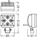 Osram | Arbeitsscheinwerfer | LEDDL101-WD