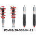 Eibach | Fahrwerkssatz, Federn/Dämpfer | Fahrwerkssatz Federn Dämpfer Pro Street Multi | PSM69-20-030-04-22 Eibach | Fahrwerkssatz, Federn/Dämpfer | Fahrwerkssatz Federn Dämpfer Pro Street Multi | PSM69-20-030-04-22