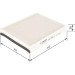 BOSCH 1 987 435 018 Innenraumfilter BOSCH 1 987 435 018 Innenraumfilter