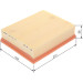 BOSCH 1 457 433 075 Luftfilter BOSCH 1 457 433 075 Luftfilter