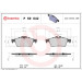Brembo | Bremsbelagsatz, Scheibenbremse | P 59 042 Brembo | Bremsbelagsatz, Scheibenbremse | P 59 042
