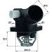 TM 32 103 Thermostat, Kühlmittel BEHR