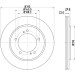 Hella | Bremsscheibe | 8DD 355 114-901