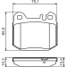 0 986 494 410 Bremsbelagsatz, Scheibenbremse