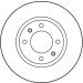 TRW | Bremsscheibe | DF1216 TRW | Bremsscheibe | DF1216