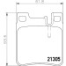 Hella | Bremsbelagsatz, Scheibenbremse | 8DB 355 007-581