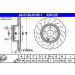 ATE | Bremsscheibe | 24.0128-0125.1 ATE | Bremsscheibe | 24.0128-0125.1