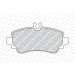 Ferodo Bremsbelagsatz, Scheibenbremse PREMIER ECO FRICTION FDB1357