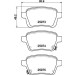 Hella | Bremsbelagsatz, Scheibenbremse | 8DB 355 021-441