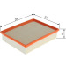 BOSCH F 026 400 556 Luftfilter BOSCH F 026 400 556 Luftfilter