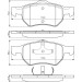 BOSCH Bremsbelagsatz, Scheibenbremse 0 986 424 668
