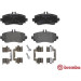 Brembo | Bremsbelagsatz, Scheibenbremse | P 50 036 Brembo | Bremsbelagsatz, Scheibenbremse | P 50 036