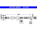 ATE | Bremsschlauch | 24.5151-0639.3 ATE | Bremsschlauch | 24.5151-0639.3