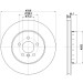 Hella | Bremsscheibe | 8DD 355 120-651 Hella | Bremsscheibe | 8DD 355 120-651