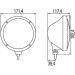 Hella | Fernscheinwerfer | 1F3 010 119-011 Hella | Fernscheinwerfer | 1F3 010 119-011