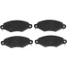 GDB1361 Bremsbelagsatz, Scheibenbremse COTEC