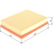 BOSCH F 026 400 426 Luftfilter