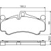 0 986 494 709 Bremsbelagsatz, Scheibenbremse