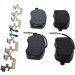 BOSCH | Bremsbelagsatz, Scheibenbremse | 0 986 494 615