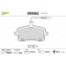 598662 Bremsbelagsatz, Scheibenbremse