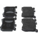 BOSCH 0 986 494 985 Bremsbeläge passend für MERCEDES-BENZ SL, S-Klasse Low-Metallic, mit Anti-Quietsch-Blech