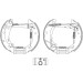 Textar | Bremsbackensatz | 84053001 Textar | Bremsbackensatz | 84053001