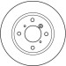 TRW | Bremsscheibe | DF4117 TRW | Bremsscheibe | DF4117