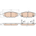 GDB3568 Bremsbelagsatz, Scheibenbremse