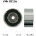 SKF | Umlenk-/Führungsrolle, Zahnriemen | VKM 85156 SKF | Umlenk-/Führungsrolle, Zahnriemen | VKM 85156