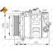NRF 32214 Klimakompressor 7SEU17C, EASY FIT, 12V, PAG 46, mit PAG-Kompressoröl, mit Dichtring NRF 32214 Klimakompressor 7SEU17C, EASY FIT, 12V, PAG 46, mit PAG-Kompressoröl, mit Dichtring