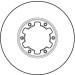 TRW | Bremsscheibe | DF2625