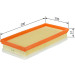 BOSCH F 026 400 103 Luftfilter