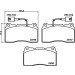 Hella | Bremsbelagsatz, Scheibenbremse | 8DB 355 021-151