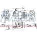 Nissens | Kompressor, Klimaanlage | 89080 Nissens | Kompressor, Klimaanlage | 89080