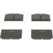 BOSCH | Bremsbelagsatz, Scheibenbremse | 0 986 462 001 BOSCH | Bremsbelagsatz, Scheibenbremse | 0 986 462 001