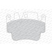 FDB1742 Bremsbelagsatz, Scheibenbremse PREMIER ECO FRICTION