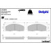 Delphi Bremsbelagsatz, Scheibenbremse LP2694 Delphi Bremsbelagsatz, Scheibenbremse LP2694