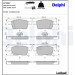 Delphi | Bremsbelagsatz, Scheibenbremse | LP3237 Delphi | Bremsbelagsatz, Scheibenbremse | LP3237