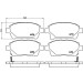 Brembo | Bremsbelagsatz, Scheibenbremse | P 83 097 Brembo | Bremsbelagsatz, Scheibenbremse | P 83 097