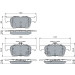 0 986 494 839 Bremsbelagsatz, Scheibenbremse