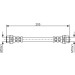 BOSCH | Bremsschlauch | 1 987 476 477 BOSCH | Bremsschlauch | 1 987 476 477