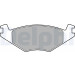 Delphi | Bremsbelagsatz, Scheibenbremse | LP505 Delphi | Bremsbelagsatz, Scheibenbremse | LP505