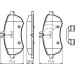 BOSCH | Bremsbelagsatz, Scheibenbremse | 0 986 494 593 BOSCH | Bremsbelagsatz, Scheibenbremse | 0 986 494 593