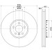 Hella | Bremsscheibe | 8DD 355 120-711