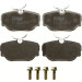 TRW Bremsbelagsatz, Scheibenbremse COTEC GDB1155